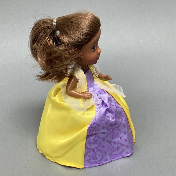 Haschel Cupcake Surprise Princess Brown Skin Hair Toy Doll - Picture 5 of 7